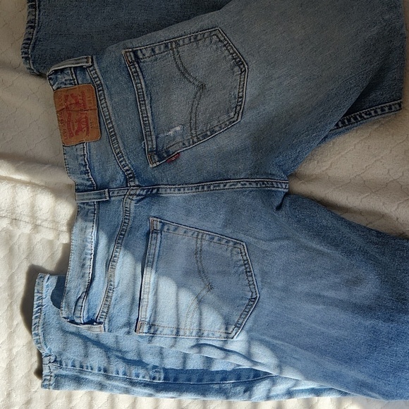 511 Slim Fit Levi’s Flex Men's Jeans 30x30 Distressed Denim Y2k Street wear - Picture 10 of 14